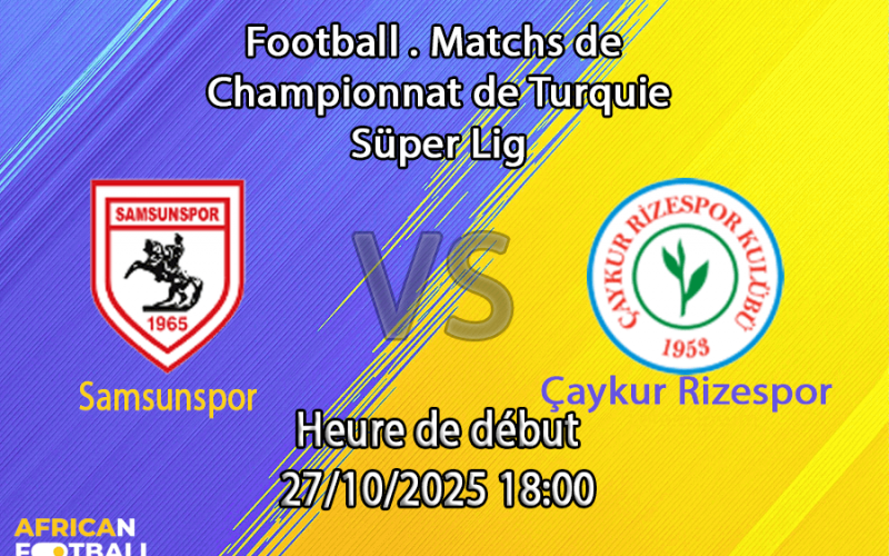 Pronostic Samsunspor‑Çaykur Rizespor